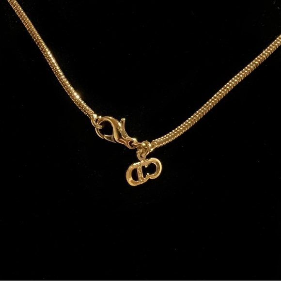 Dior Vintage Logo Necklace - Picture 2 of 2